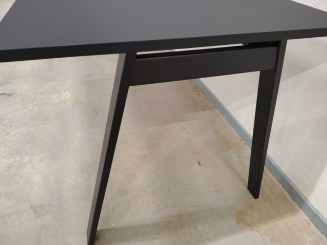 1553933-4 Bord - svart, 190 x 80 x 74 cm