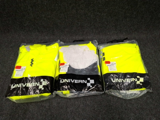 1552866-1 3 st Regnkläder Univern, Strl S, M & XL