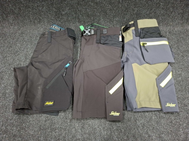 1552868-1 3 st Arbetsshorts Snickers Workwear, Strl 46