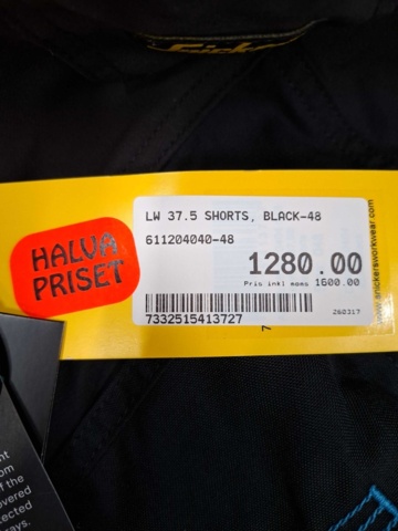 1552869-8 7 st Arbetsshorts Snickers Workwear, Strl 44, 46, 48 & 62