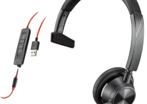 Headset, 3 pcs - Poly, Blackwire 3315, USB-A