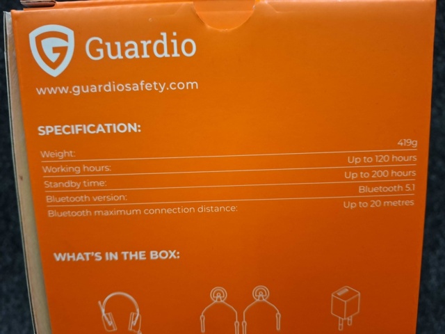 1554006-6 Hearing protection Guardio Freebird BT