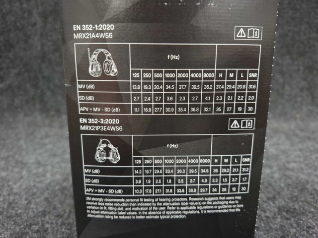 1554008-5 Hearing protection 3M Peltor WS Alert X