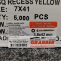 1551868-3 5000 pcs Chipboard, Plyfa and Socket Screws 3.8x42mm, Grabber