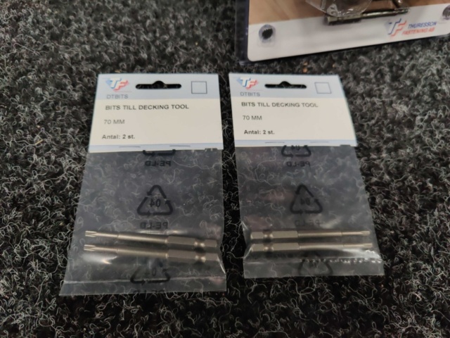 1551924-7 2 st Tralljiggar/Decking Tool med bits