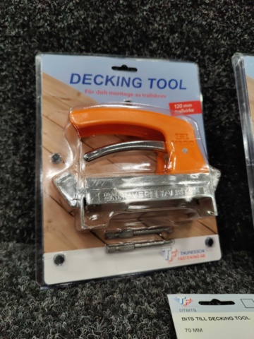 1551926-3 2 st Tralljiggar/Decking Tool med bits