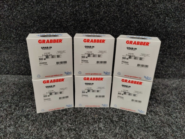 3000 st Expanderspik Grab-In 5,0x22mm, Grabber
