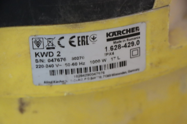 1296030-3 Vacuum cleaner 2 pcs - Kärcher KWD 2