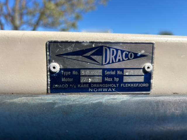 1436431-37 Motorbåt med trailer - Draco SP/HGT