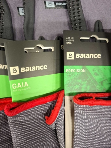 1554022-5 25 st Arbetshandskar Balance Helios & Gaia, Strl 8
