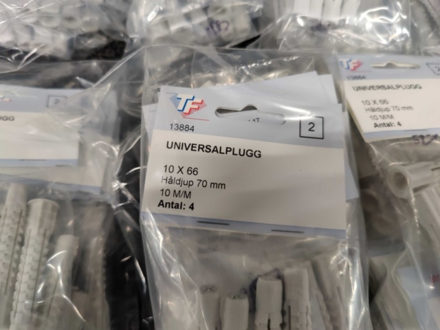 1552317-4 Universalplugg 10x66mm, Thuresson Fastening