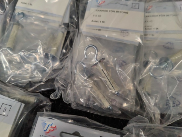 1552318-6 Takkrokar för betong 9x40, Thuresson Fastening