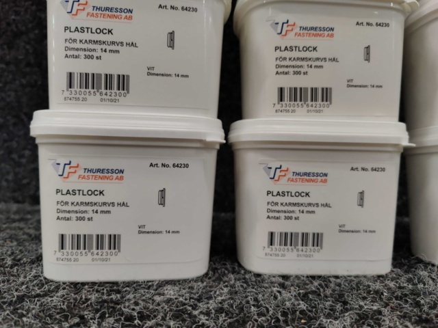 1552319-3 3300 st Plastlock 14mm, Thuresson Fastening