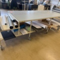 1554204-2 Work table with cutting mat