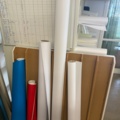 1554211-11 Lot of vinyl rolls