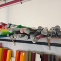 1554211-13 Lot of vinyl rolls