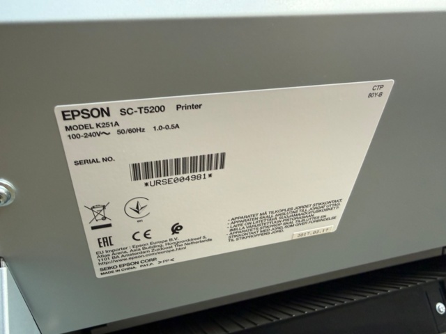 1554214-5 Large format printer EPSON SC-T5200
