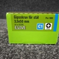 1554297-4 6000 st Gipsskruv bandad för stål 3.5x50mm, Essve