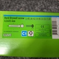1554303-4 3000 pcs Hard plaster screw banded 4.2x45mm, Essve