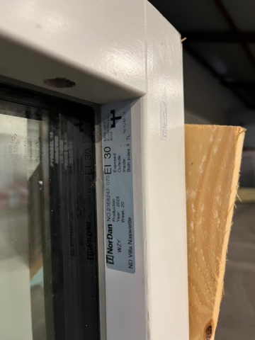 1554428-3 Nor Dan säkerhetsglas 3 st 1380x1480 mm