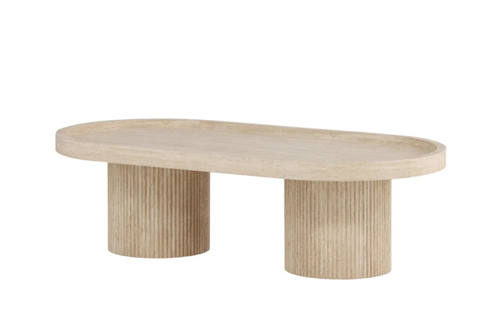 1552926-3 Soffbord Krille 120 x 60 Beige