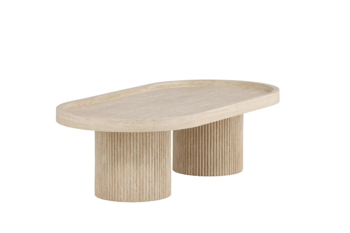 1552926-5 Soffbord Krille 120 x 60 Beige
