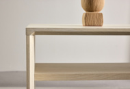 1552965 Telemarket Sofa Soffbord Whitewash