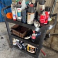 1405950-14 2 workshop trolleys – metal and plastic