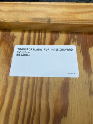 1554450-13 Arbetskläder, transportlådor & hjulsidor