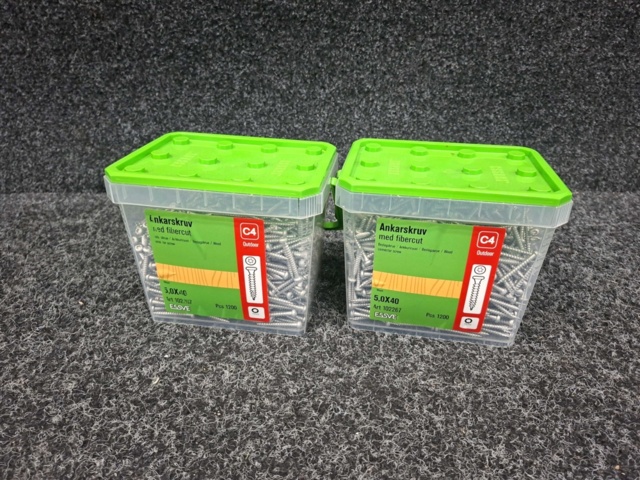 2400 st Ankarskruv 5.0x40mm, Essve