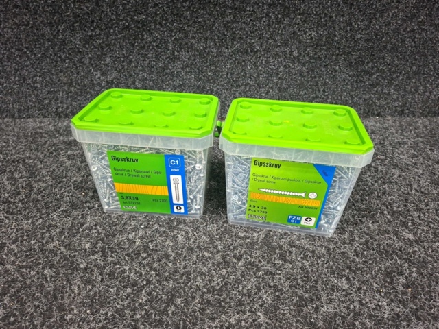 5400 st Gipsskruv 3.9x30mm, Essve