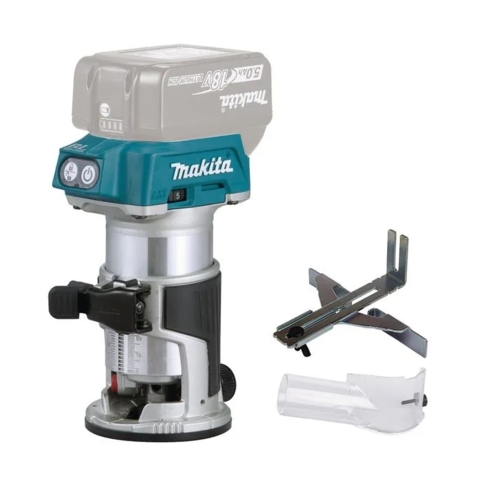 Multifräs - Makita, 18V LXT, kolborstfri motor