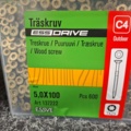 1554461-3 1200 st Träskruv 5.0x100mm, Essve