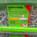 1554469-3 4000 st Gipsskruv utvändig GU 3.9x30mm, Essve
