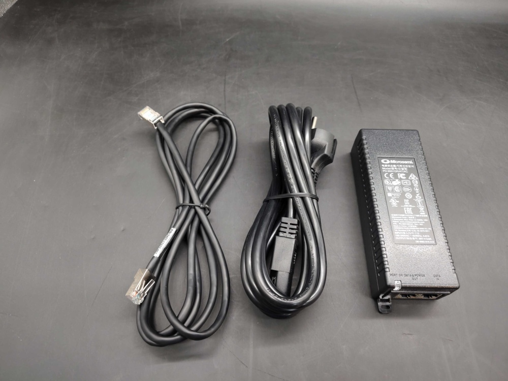 1547152-1 Strömförsörjningskit, 3 st - Polycom, för Trio 8800, PoE-injektor