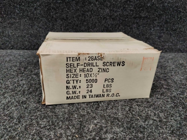 1552200-2 5000 st Självborrande sexkantsskruv 10x1/2"