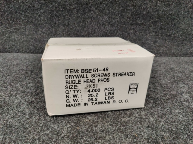 1552230-1 4000 st Gipsskruv 3.8x51mm