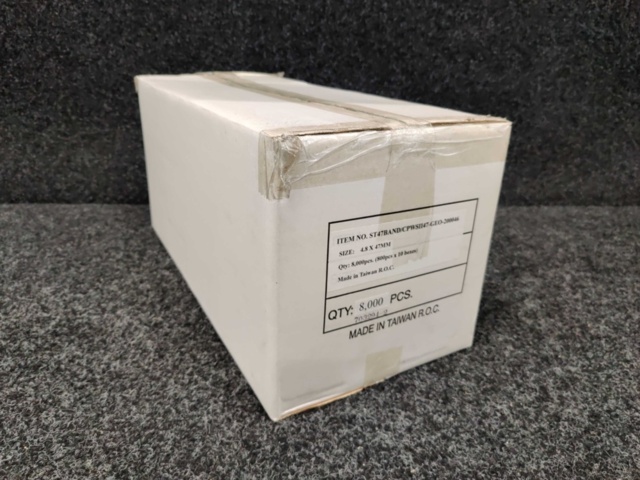1552239-2 8000 st Trallskruv bandad 4,8x47mm, Silver