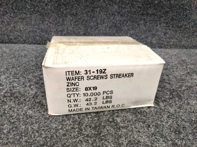 1552264-2 10.000 st Montageskruv 4.2x19mm zink