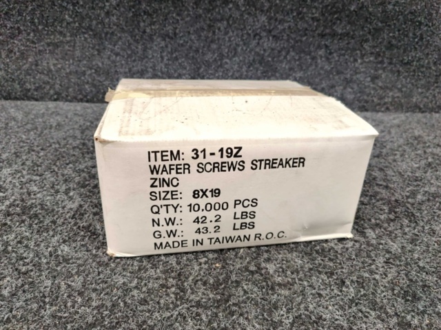 1552264-3 10.000 st Montageskruv 4.2x19mm zink