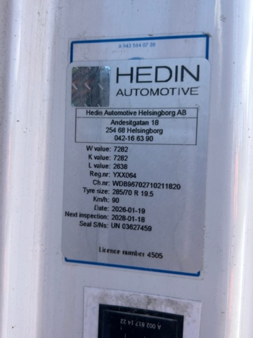 1368291-37 Mercedes-Benz Lastbilar Atego 7.7 PowerShift 3, 238hk, -2018