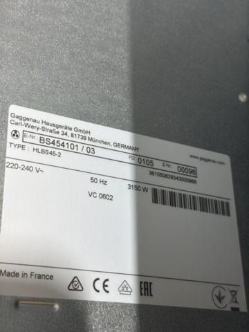 1552342-8 Oven, induction hob and warming drawer - Gaggenau, Neff