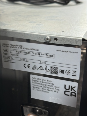 1552342-10 Oven, induction hob and warming drawer - Gaggenau, Neff