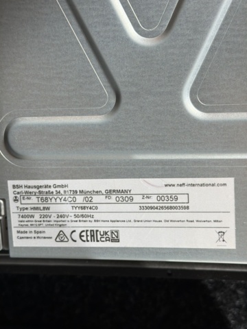 1552342-11 Oven, induction hob and warming drawer - Gaggenau, Neff