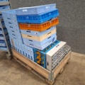 1554563-12 Dishwashing trolley & dishwashing trays
