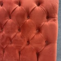 1554600-19 Restaurant sofas with gold-plated footrests