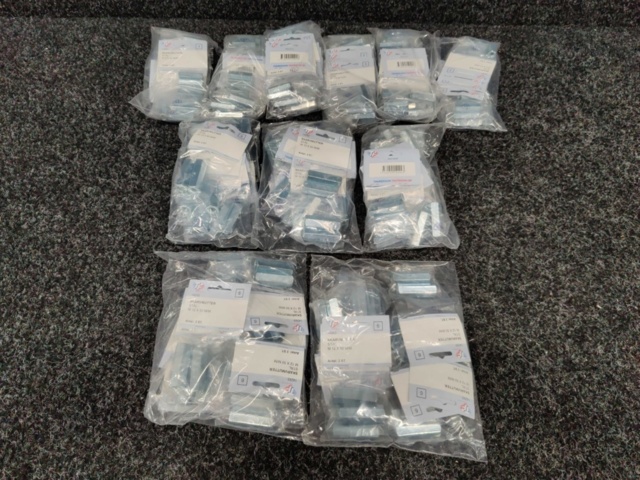 1552306-1 Ca 220 st Skarvmuttrar M8, M10 & M12, TF