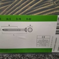 1554529-3 1000 pcs Wood screw 5.0x120mm, Essve