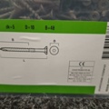1554531-5 1100 pcs Wood screw C4 5.0x80mm, Essve