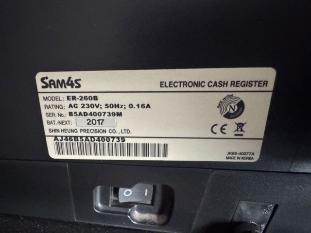 1405973-9 Kassaapparat Sam4S ER-260
